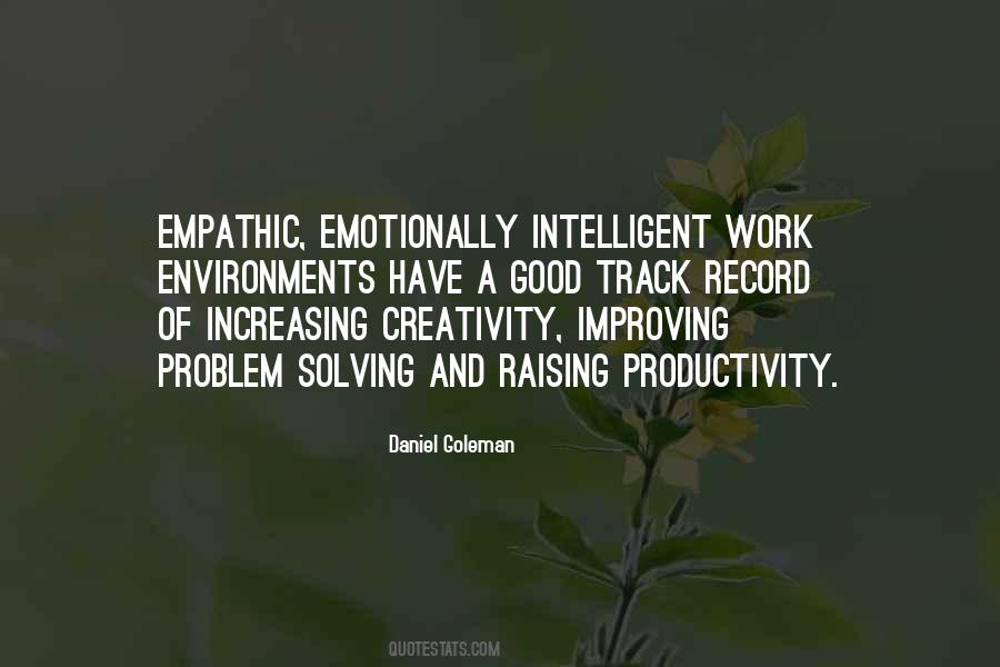 Quotes About Productivity And Creativity #1462543