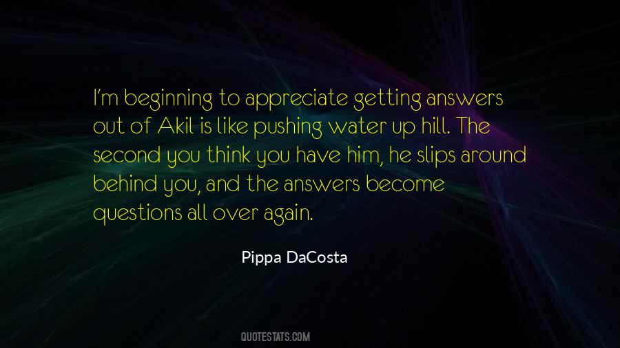 Quotes About Getting Answers #1055369