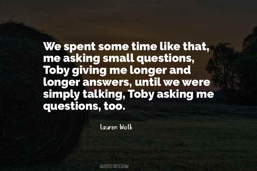 Quotes About Getting Answers #1548090