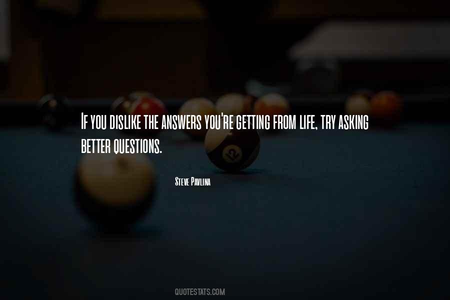 Quotes About Getting Answers #1558288