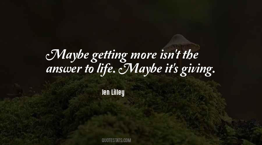 Quotes About Getting Answers #562496