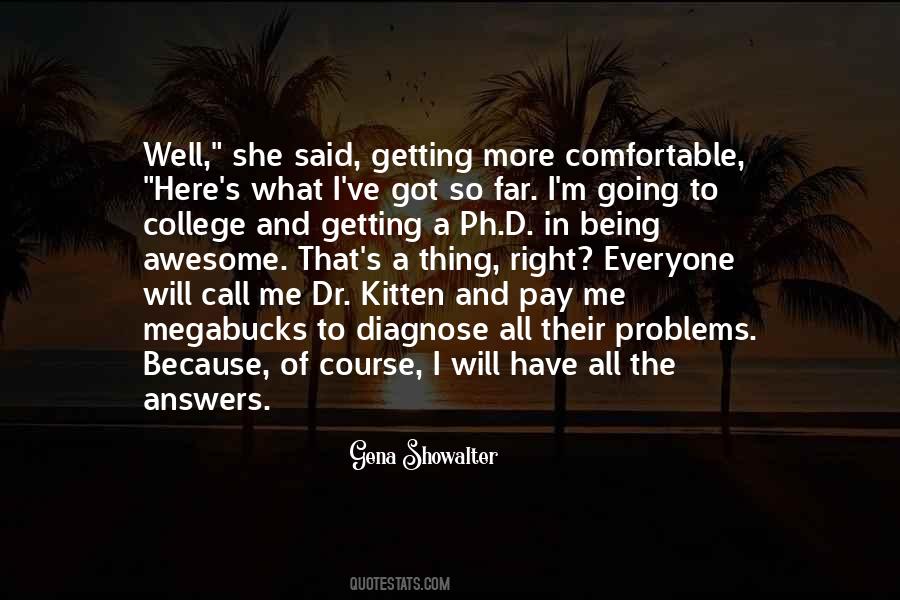 Quotes About Getting Answers #936580