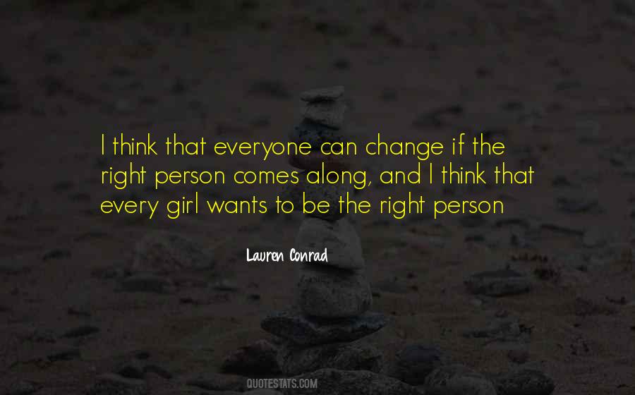 Person Can Change Quotes #1631463