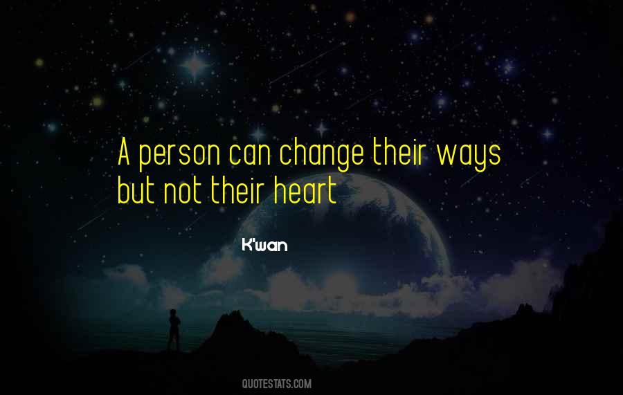 Person Can Change Quotes #915191