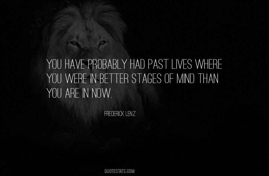 You Were Past Quotes #669959
