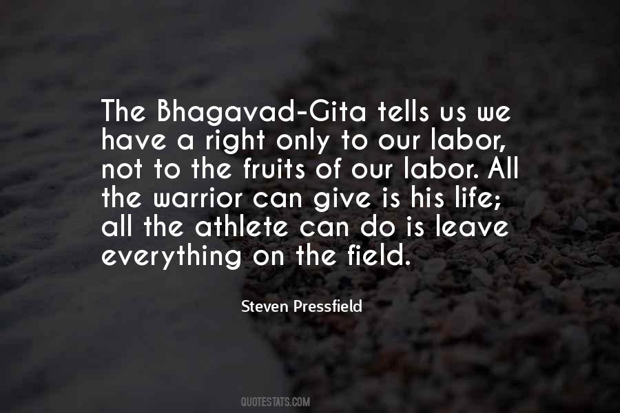 Gita Bhagavad Quotes #920367