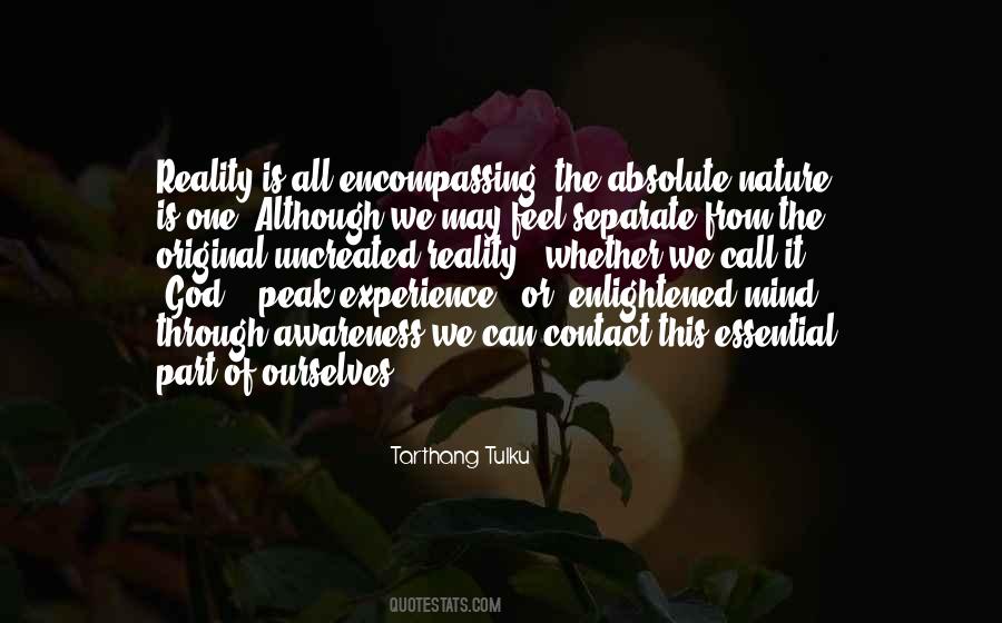 God Awareness Quotes #1144311