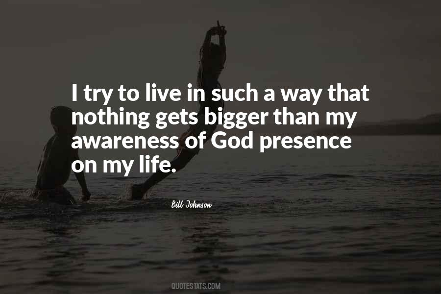 God Awareness Quotes #1414701