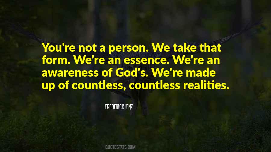 God Awareness Quotes #613494