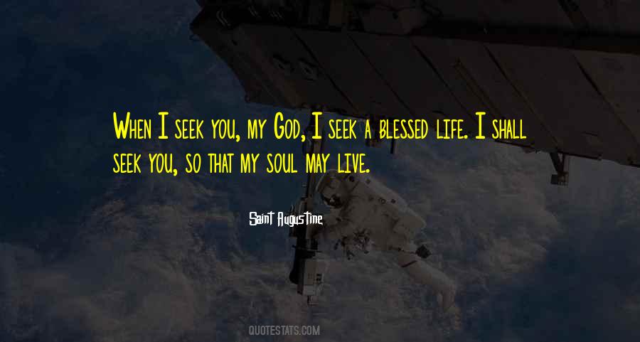 Blessed Soul Quotes #881989