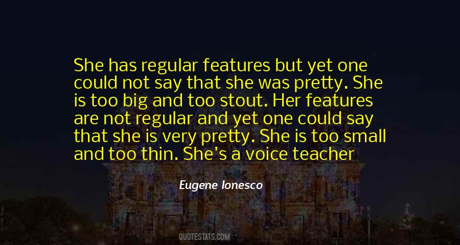 Teacher Voice Quotes #1151869