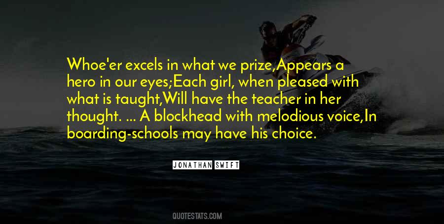 Teacher Voice Quotes #1771205