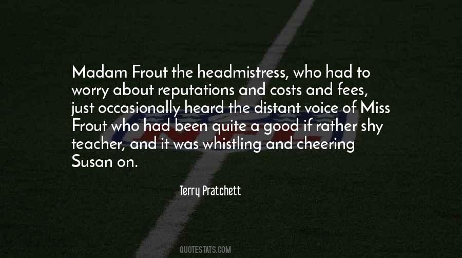 Teacher Voice Quotes #329946