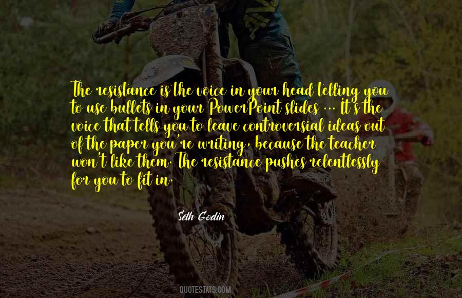 Teacher Voice Quotes #438545