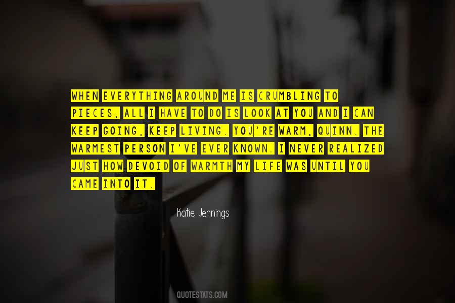 Warm Person Quotes #198047