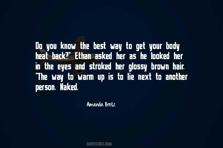 Warm Person Quotes #324256
