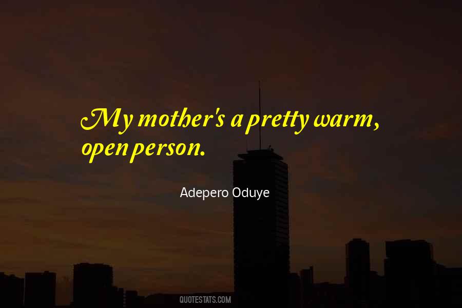 Warm Person Quotes #905467