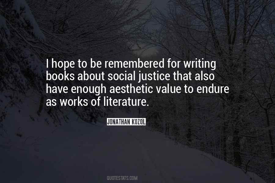 Hope Literature Quotes #1183817
