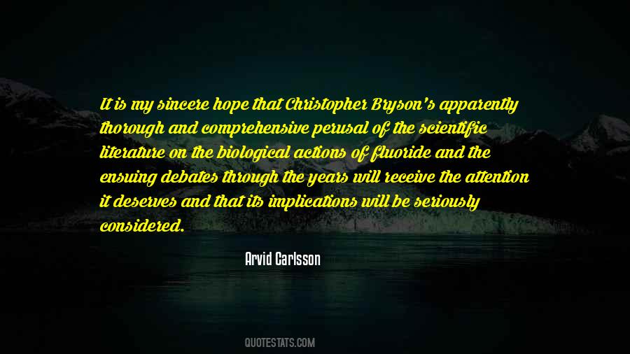 Hope Literature Quotes #164646