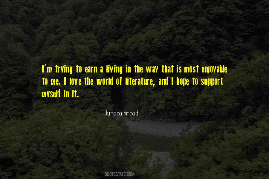 Hope Literature Quotes #257414