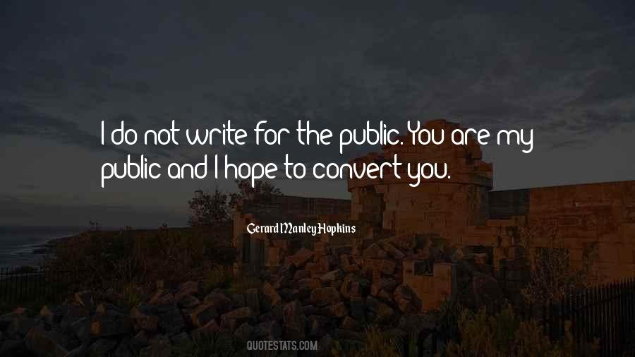 Hope Literature Quotes #417199