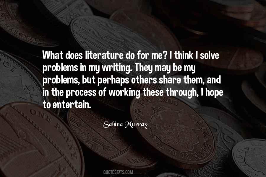Hope Literature Quotes #631579