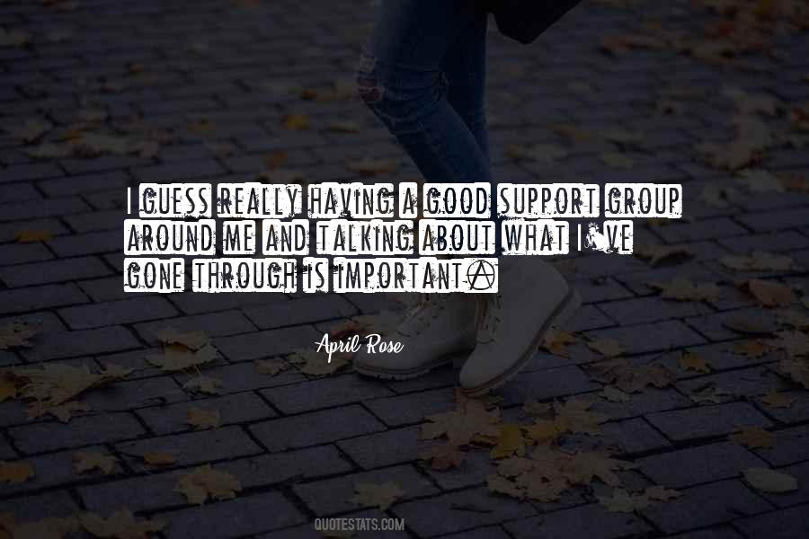Good Support Quotes #96611