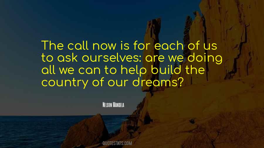 Help Our Country Quotes #714486