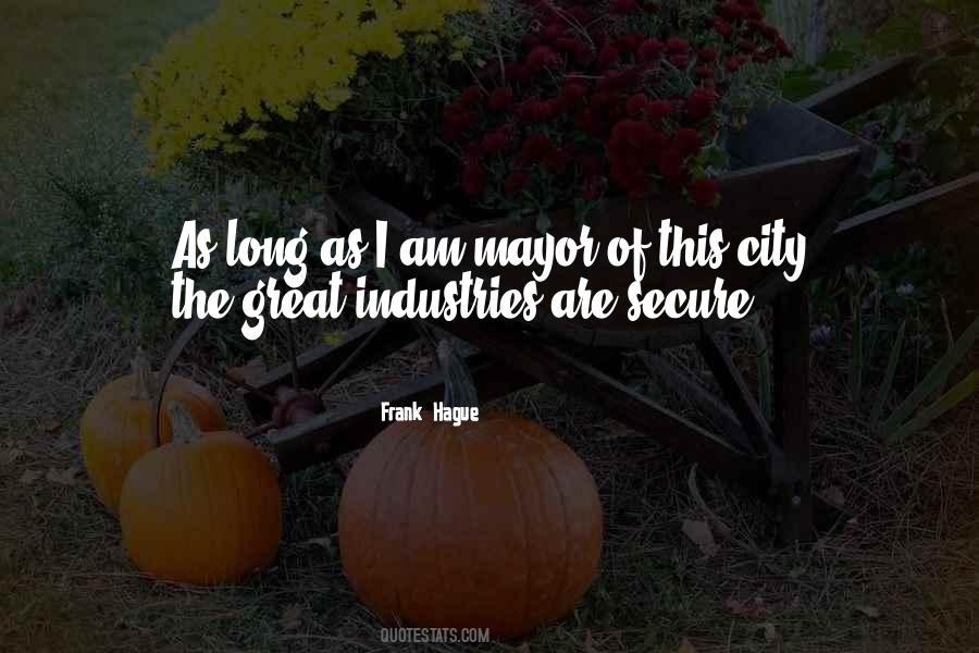 Great Mayor Quotes #1797645