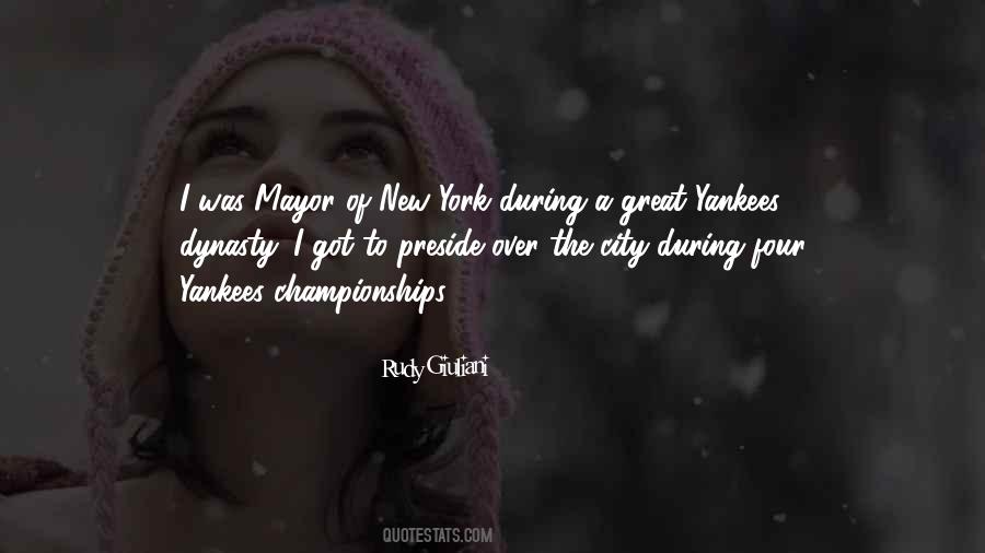 Great Mayor Quotes #940761