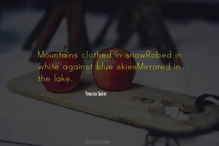 Short Snow Quotes #259588