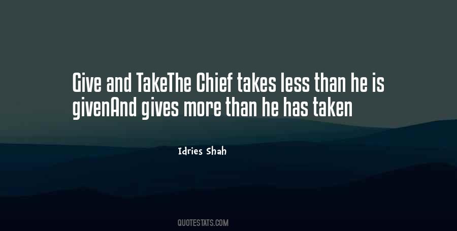Give And Takes Quotes #368818