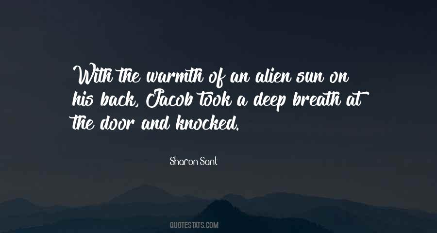 Quotes About The Warmth Of The Sun #1073961