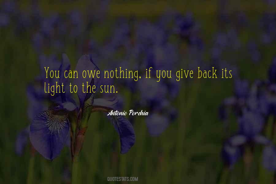 Give Back Quotes #1116596