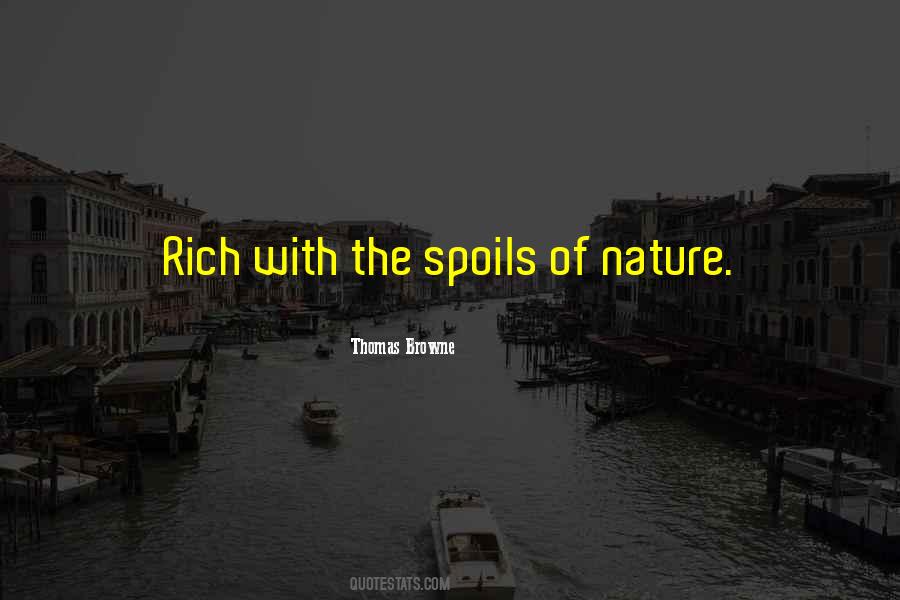 Rich Nature Quotes #488349