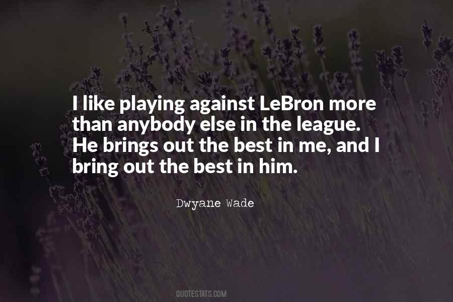 Best In Me Quotes #672471