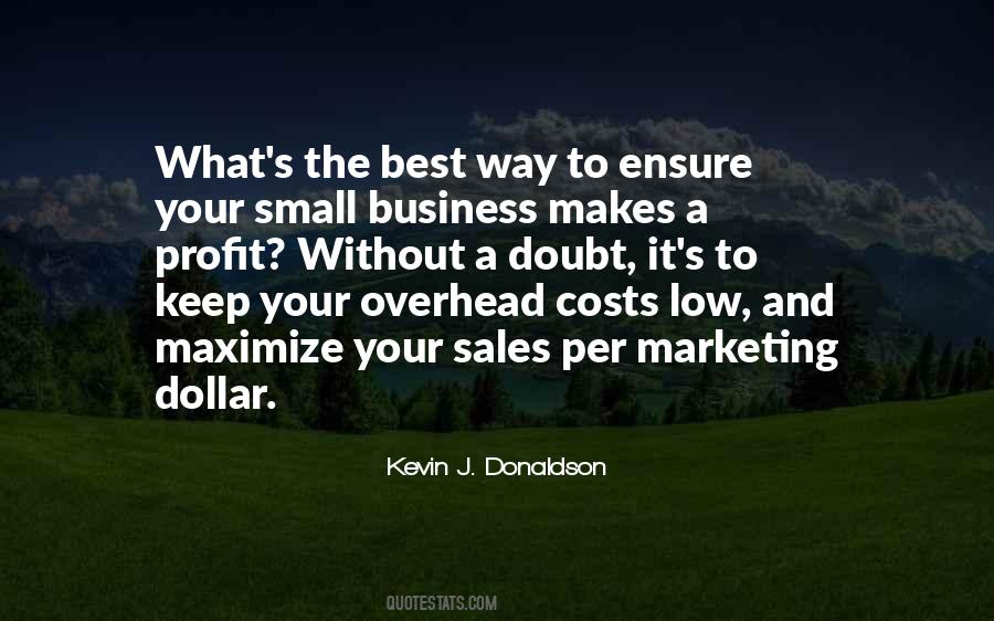 Business Without Marketing Quotes #1218276
