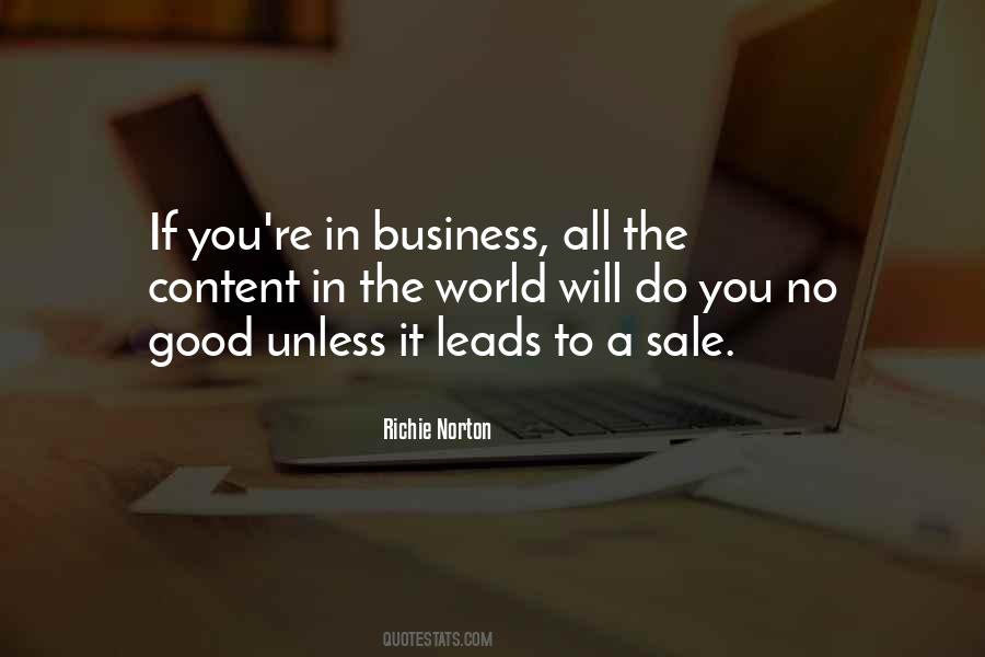 Business Without Marketing Quotes #309020
