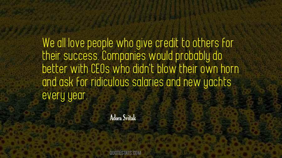 Give Credit Quotes #719563