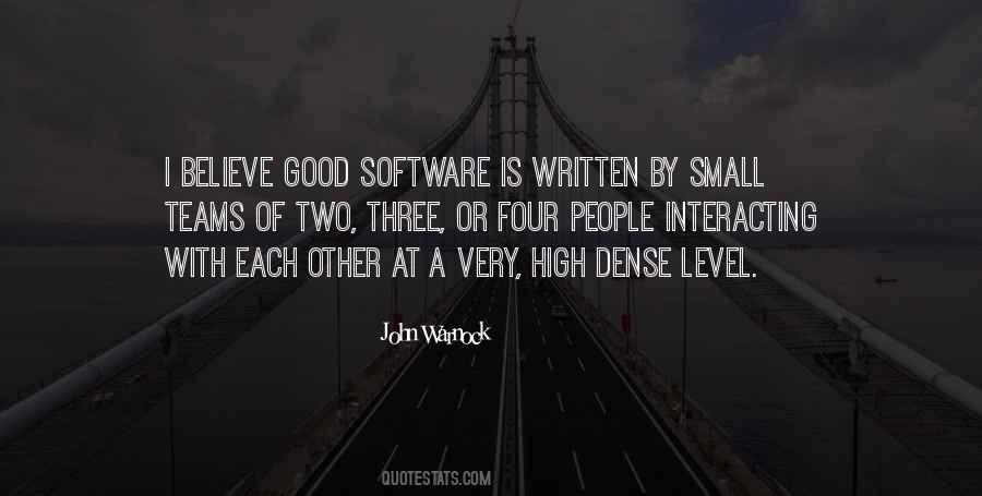 Good Software Quotes #1135594