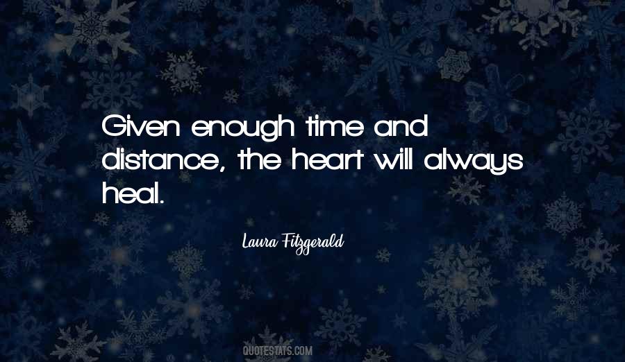 Heart Distance Quotes #1833527