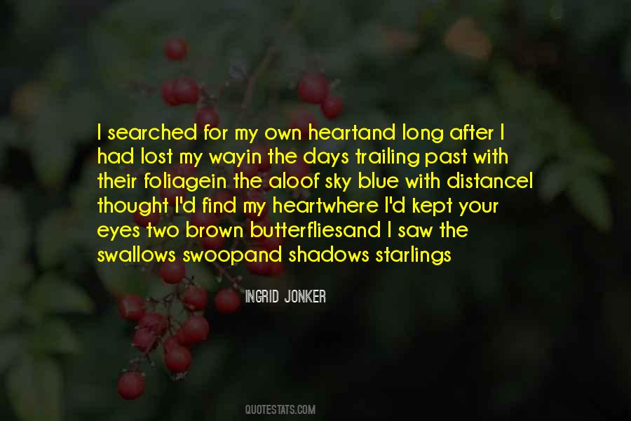 Heart Distance Quotes #362912