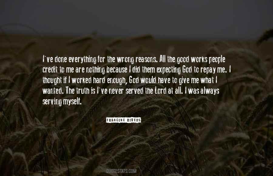 Give Everything To God Quotes #486182