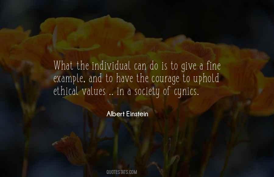 Quotes About The Individual In Society #258601