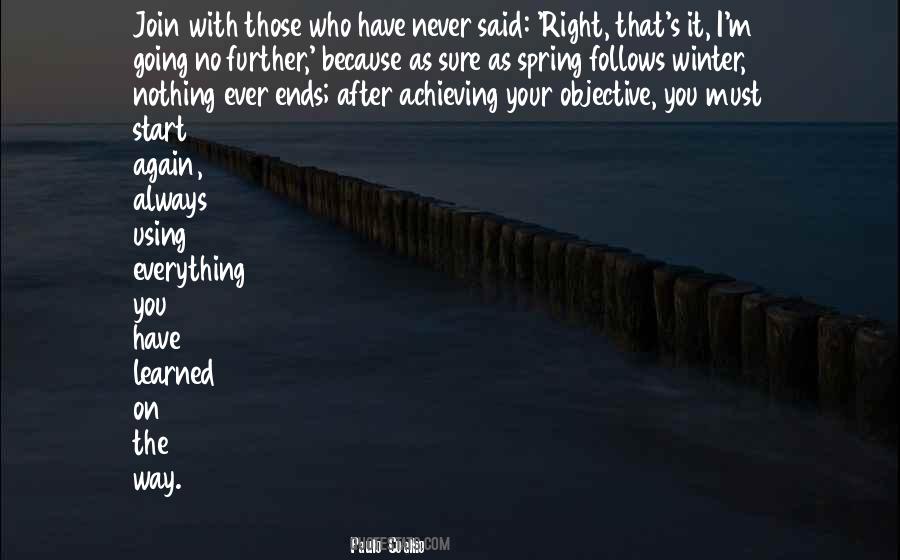Nothing Ever Ends Quotes #1006774