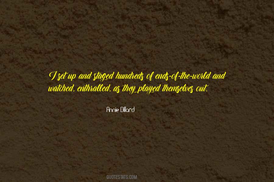 Nothing Ever Ends Quotes #26911