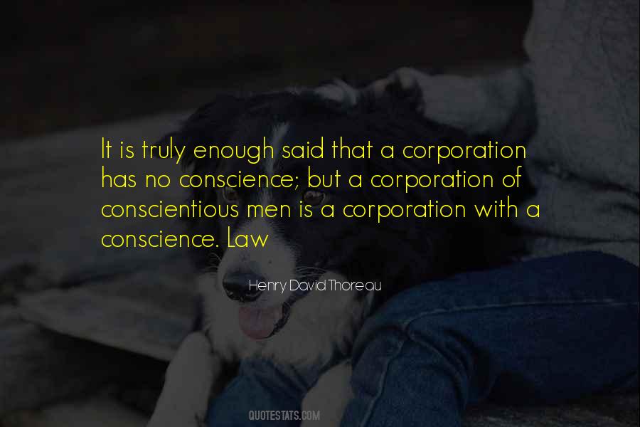 Quotes About A Conscience #1003965