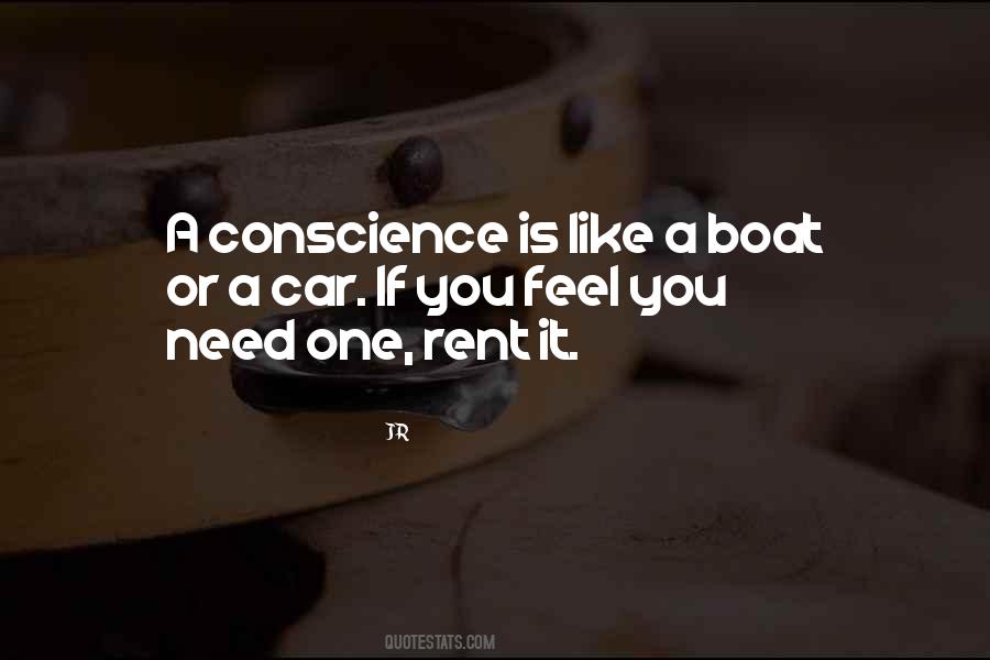 Quotes About A Conscience #1091456