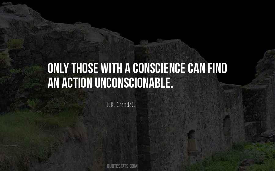 Quotes About A Conscience #1527462