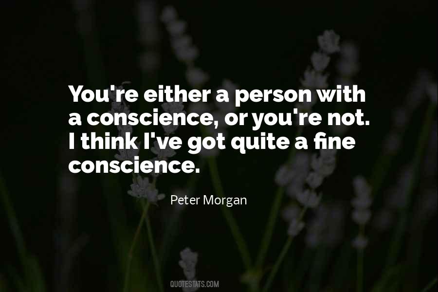 Quotes About A Conscience #1578442